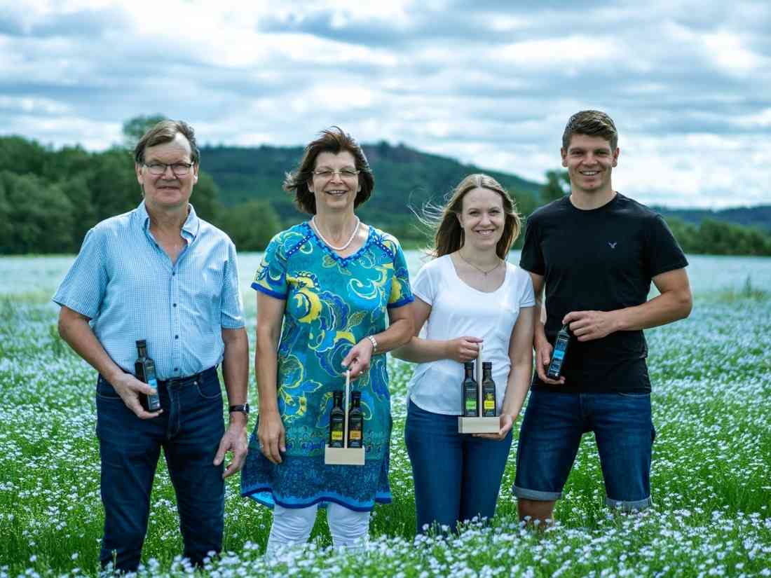 Regionale Speiseölhersteller Familie Kreiselmeyer
