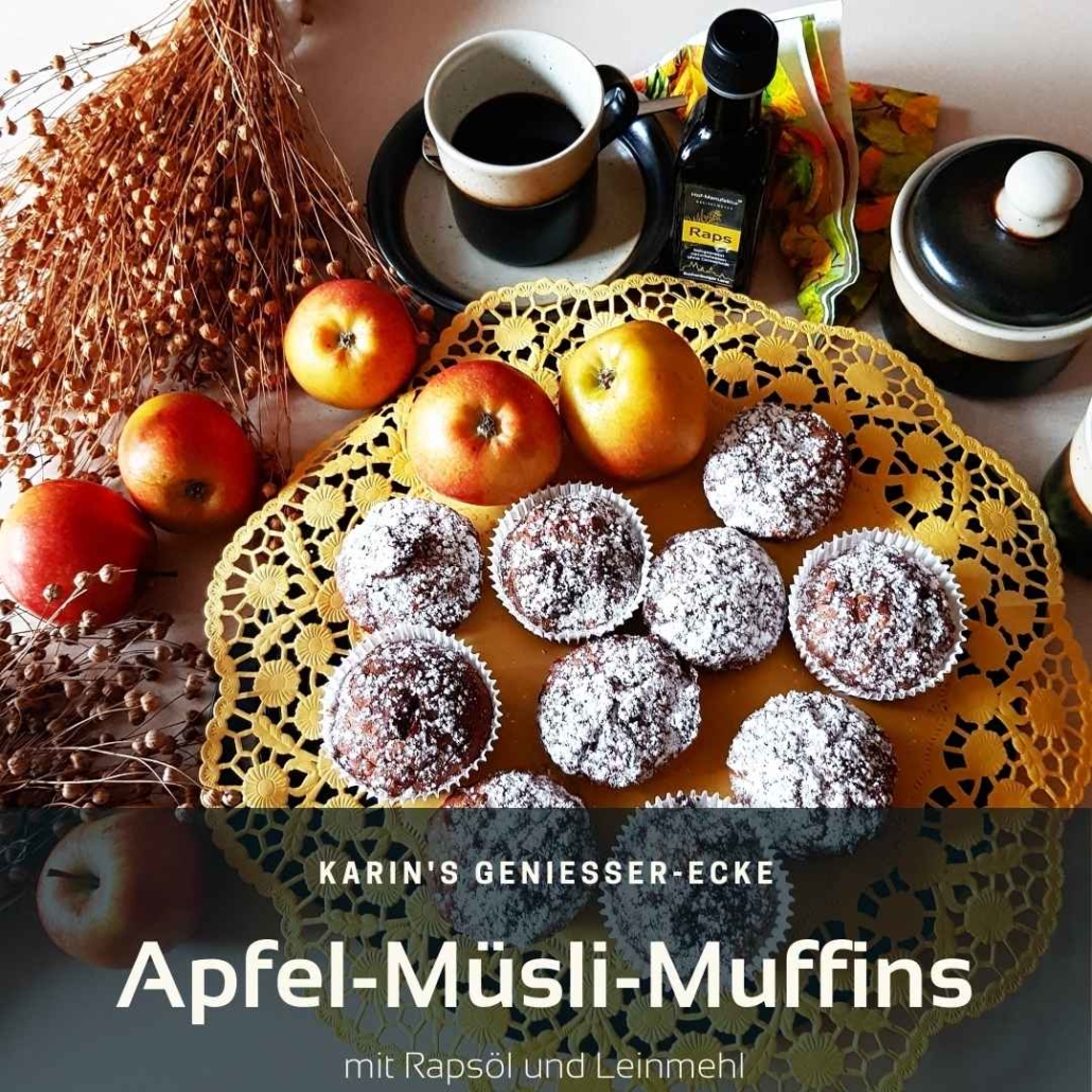 Apfel-Müsli-Muffins - Hof-Manufaktur Kreiselmeyer