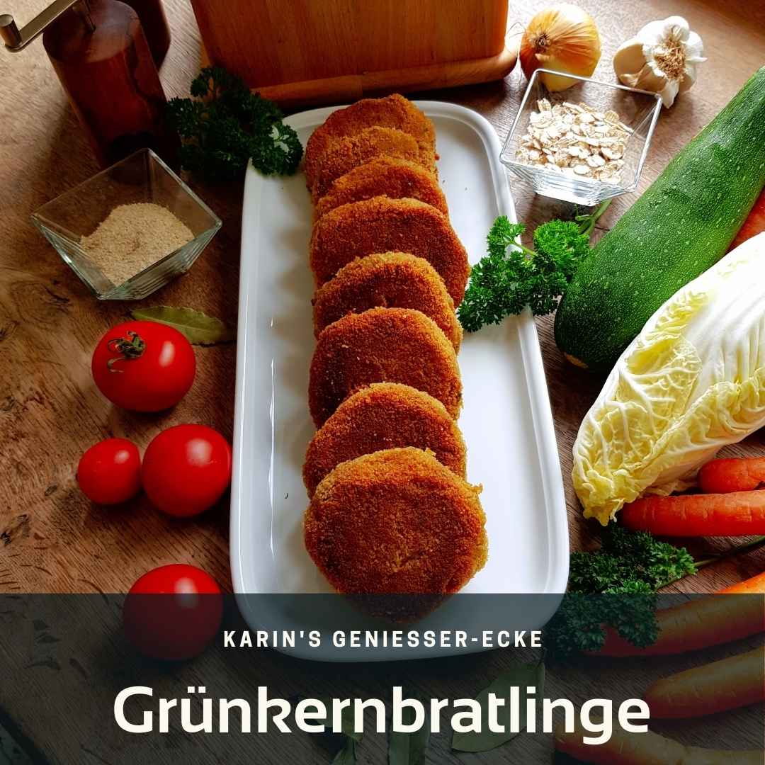 Grünkernbratlinge Rezept Hof-Manufaktur Kreiselmeyer
